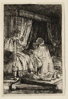 KG 03580
<br/>
David in gebed (B 41)
<br/>
<em>Rembrandt (1606-1669)</em>